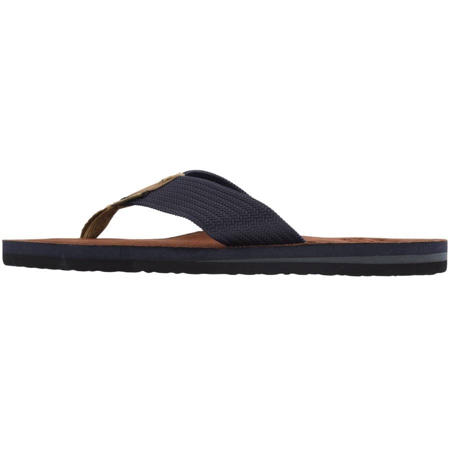 Alternative Image for ProductBarbour Toeman Flip Flops Navy2